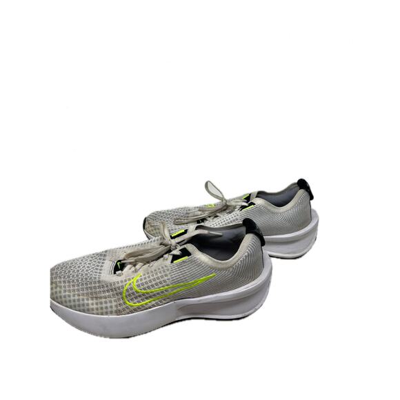 Nike Interact Run White Wolf Grey Black Volt Mens 8.5